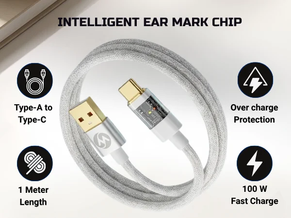 MillionHz Automatic Charging Cable