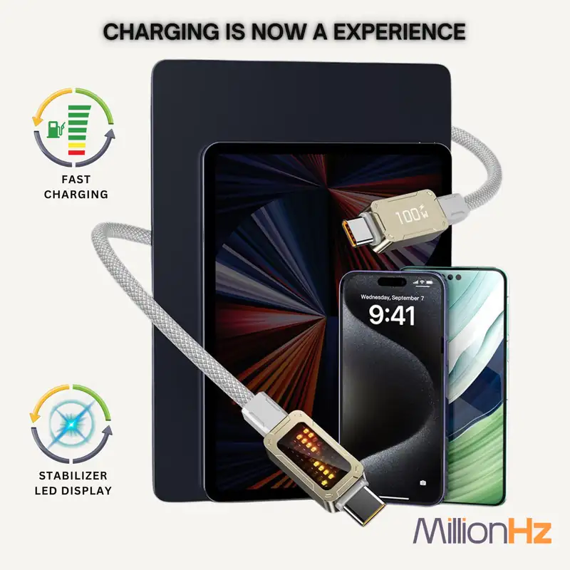 MillionHz PhotonRush Charging Cables