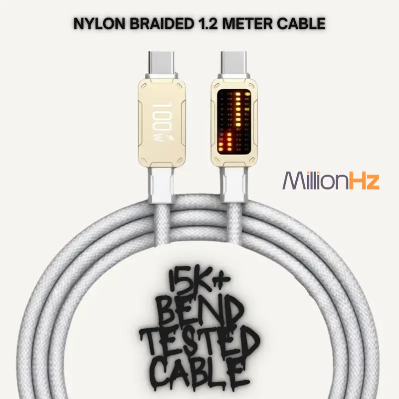 MillionHz PhotonRush Charging Cables