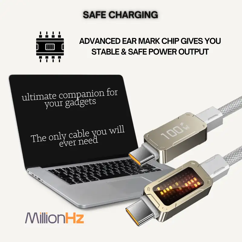 MillionHz PhotonRush Charging Cables