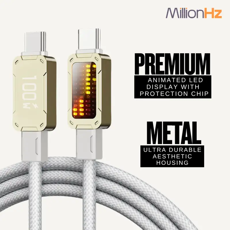 MillionHz PhotonRush Charging Cables