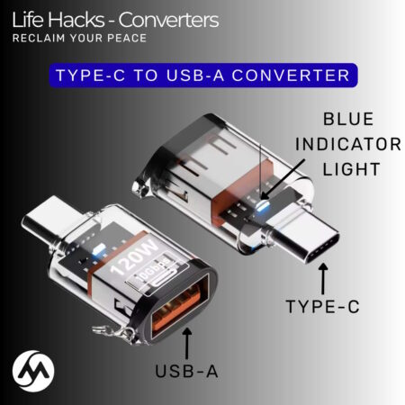 Type-C to USB-A Converter – Fast, Durable & Universal Connectivity