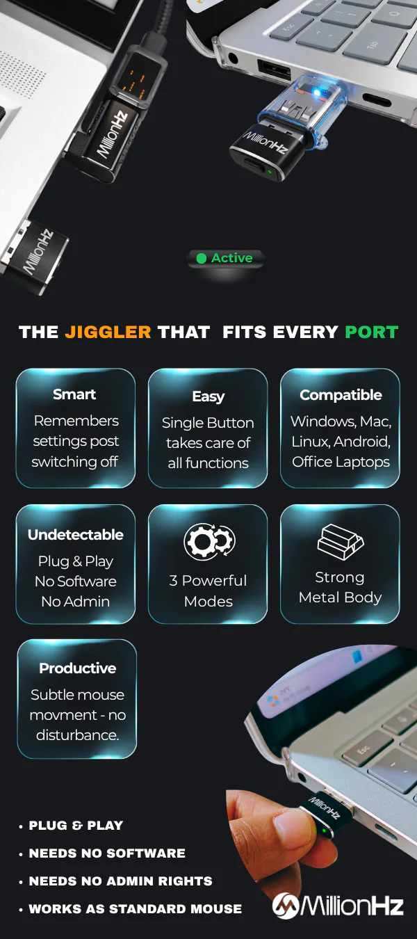MillionHz Mouse Jiggler