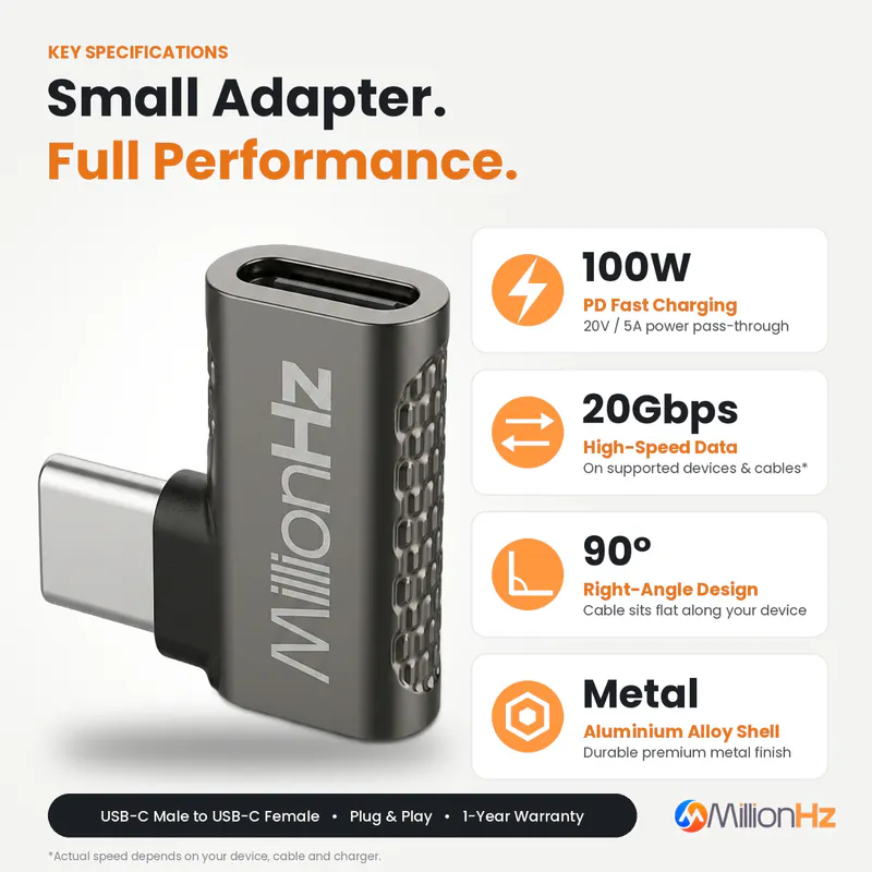 Right-Angled Adapter