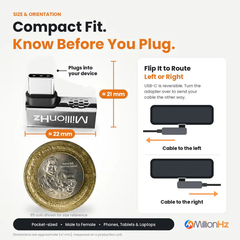 Right-Angled Adapter