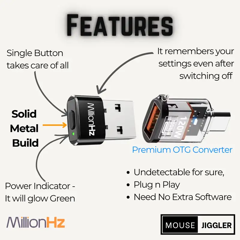 Mouse Jiggler: Keep Laptop Awake Without Touching