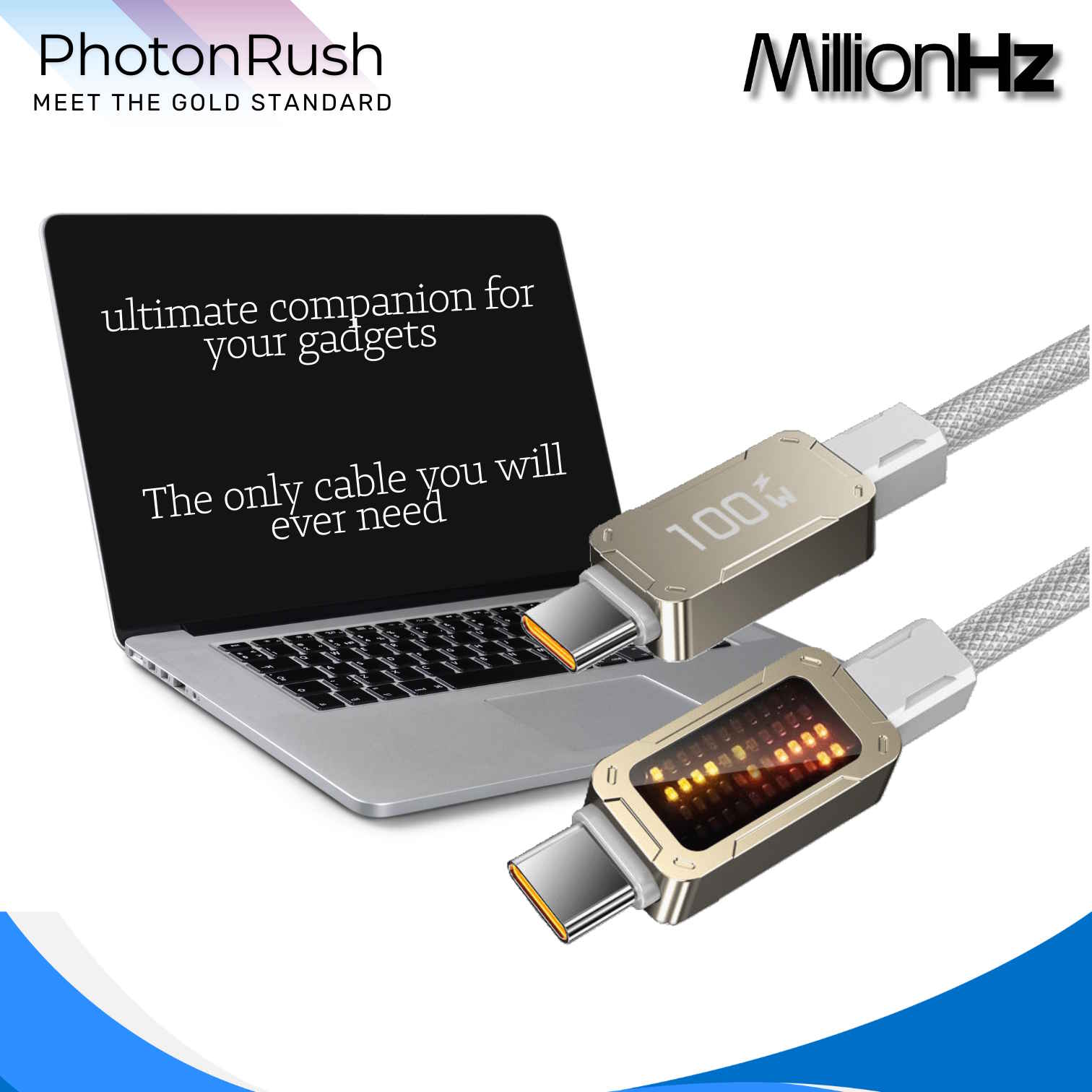 PhotonRush Type-C Fast Charging Cable - Combo - Image 4