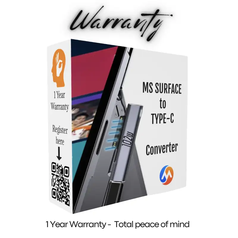 Type-C to Microsoft Surface Magnetic Converter