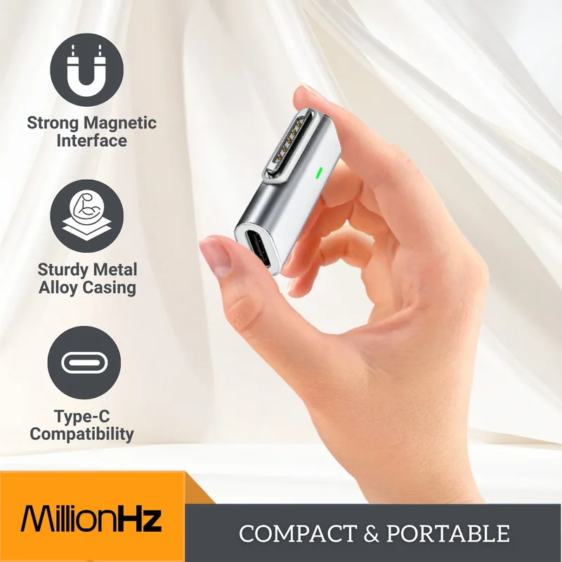MillionHz Type-C to Magsafe Adaptor