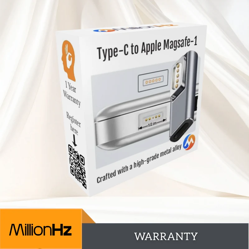 MillionHz Type-C to Magsafe Adaptor
