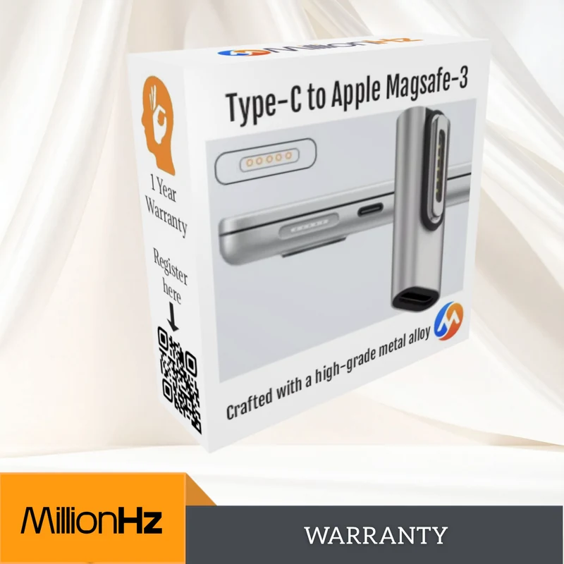 MillionHz Type-C to Magsafe Adaptor