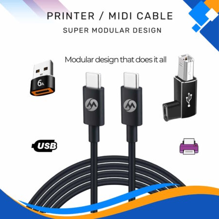 Super Modular Printer MIDI Cable (2 Meter)