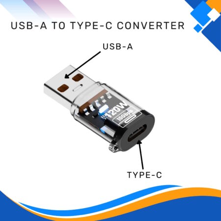 Premium USB-A to Type-C Converter