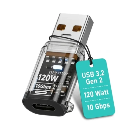 MillionHz Type-C to USB-A Adaptor