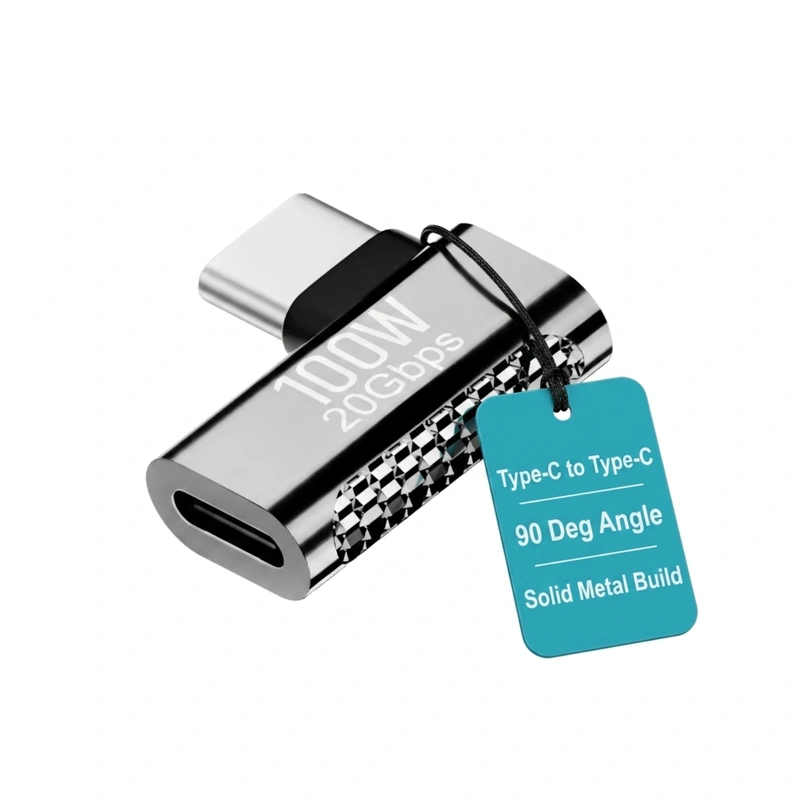 MillionHz Type-C 90° Right-Angled Adapter