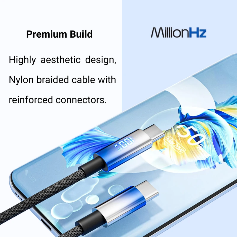 MillionHz PhotonMax Charging Cable