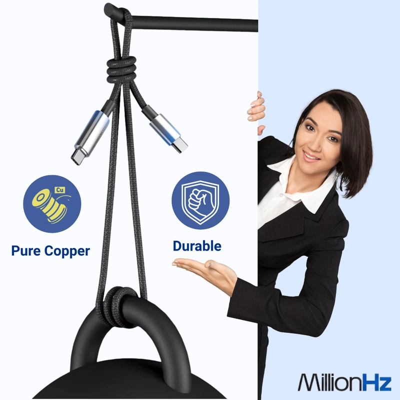 MillionHz PhotonMax Charging Cable