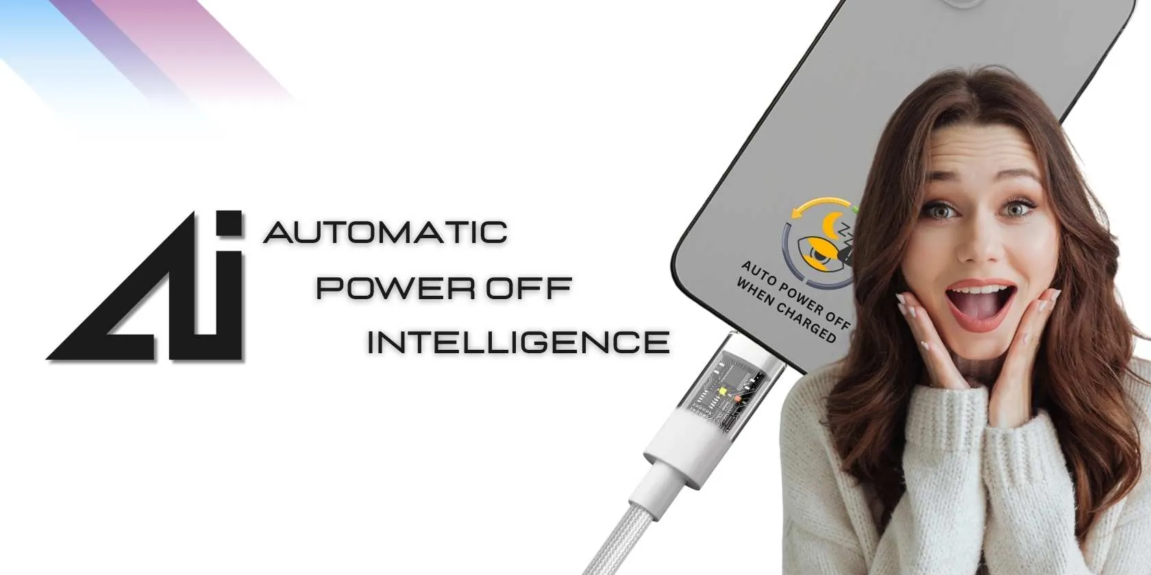 MillionHz Automatic Power Off Charging Cables