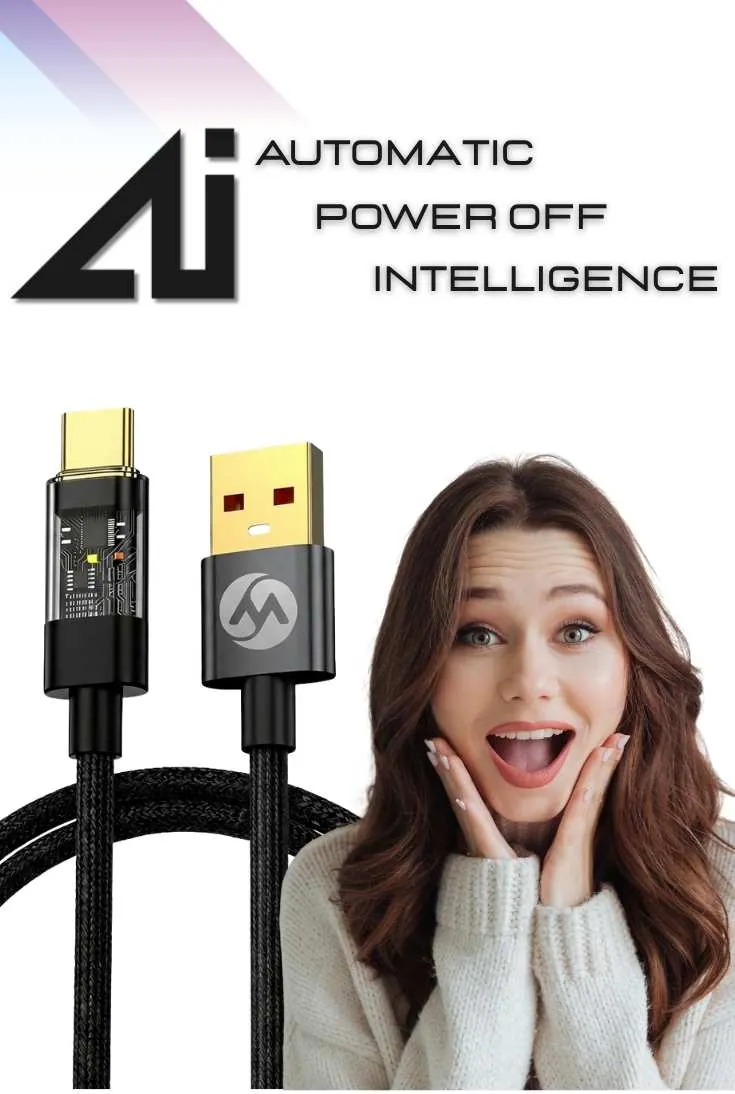 MillionHz Automatic Power Off Charging Cables