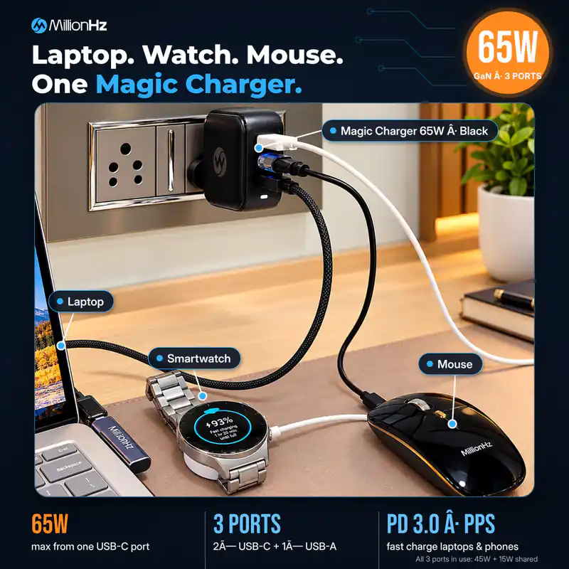 65w GAN Charger