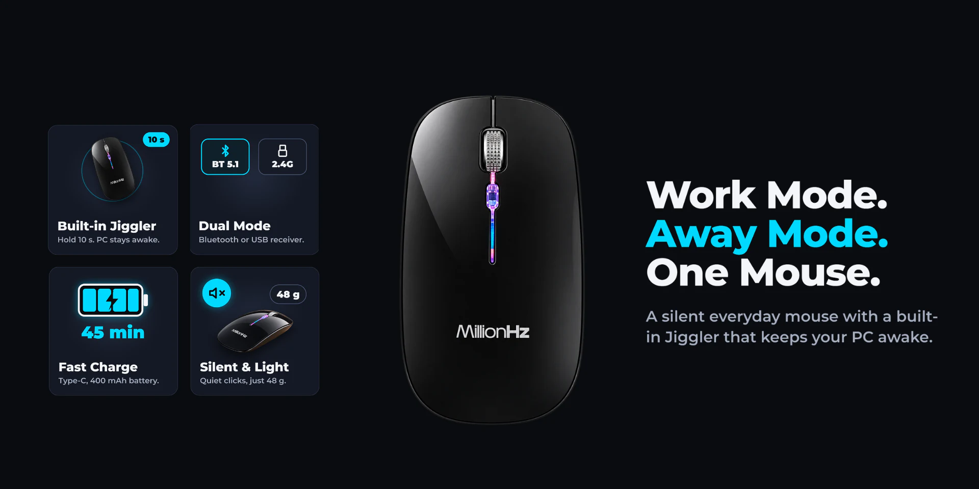 MillionHz Wireless Mouse